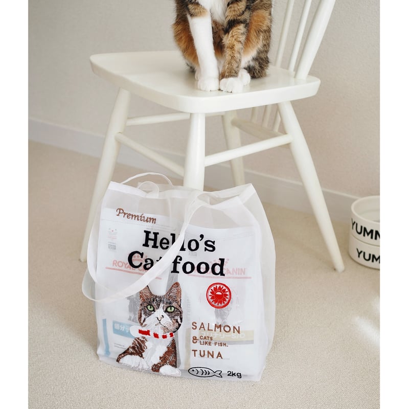 BRIGITTE TANAKA Organza bag／Hello's Cat food |