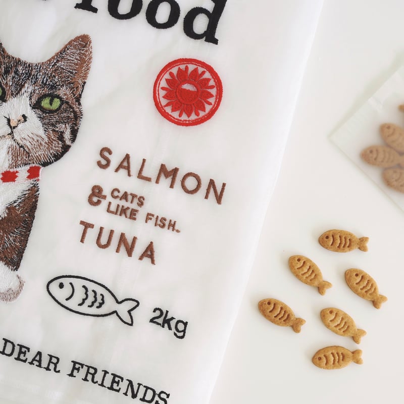 BRIGITTE TANAKA Organza bag／Hello's Cat food |
