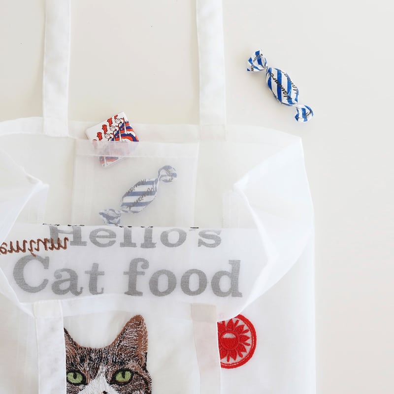 BRIGITTE TANAKA Organza bag／Hello's Cat food |