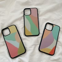 Heart pattern Rubber iPhone Case