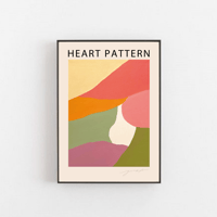 A3 Poster ' Heart pattern 005 '