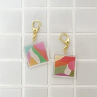 Heart pattern Acryl Key-chain