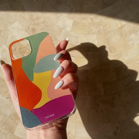 Heart pattern Clear iPhone Case