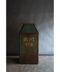 09-GO514016 Steel large square trash can