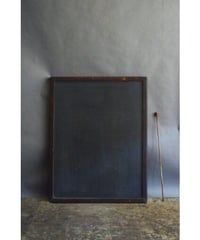 09-MT324291 / 19c. Heavy Slate Black Board /oak frame