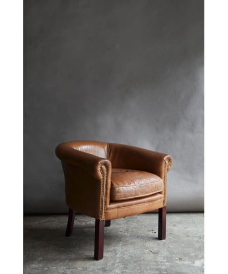 09-DS212098-8 Vintage leather lounge chair