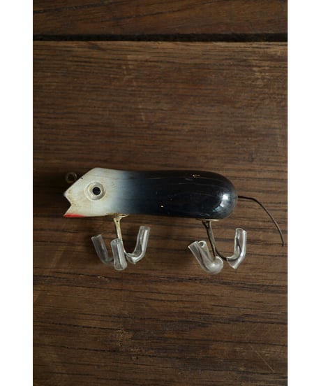 09-GO714202B /Vintage wood fishing lure old-B Swimming Mouse 1940