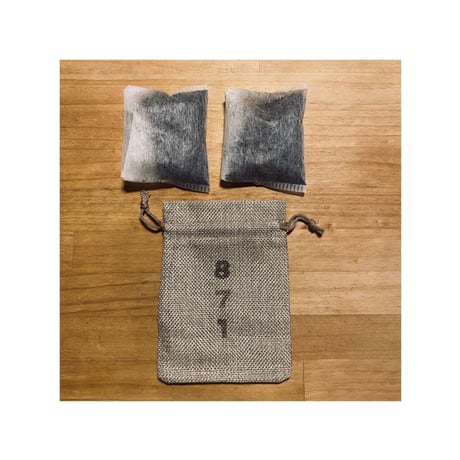 珈琲消臭剤セット（麻袋+消臭剤）