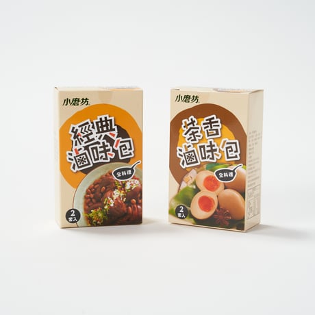 經典滷味包・茶香滷味包｜2袋入｜小磨坊【台湾食品】