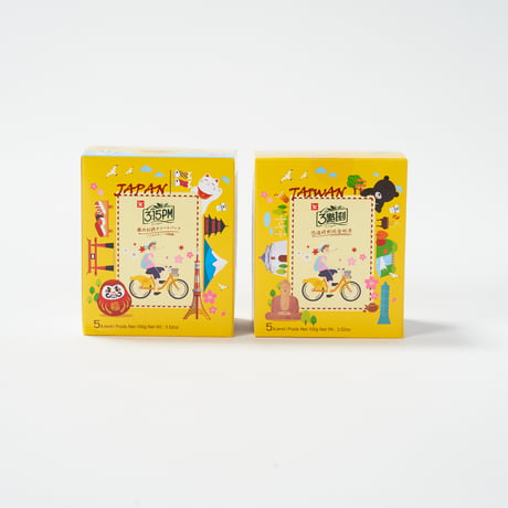 台灣茶包式奶茶(ティーバッグ式ミルクティー)｜アソートパック・5袋入｜三點一刻【台湾食品】
