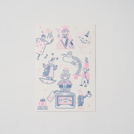 INKredible CIRCUS ポストカード｜九ポ堂【SUPERTRY限定】
