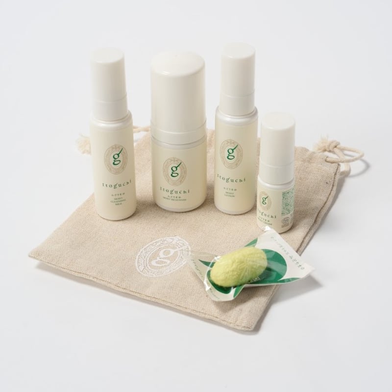 【新品未使用】toguchi スキンケア4本セット Itoguchi トラベルセット スキンケア4品｜Itoguchi【養生市集