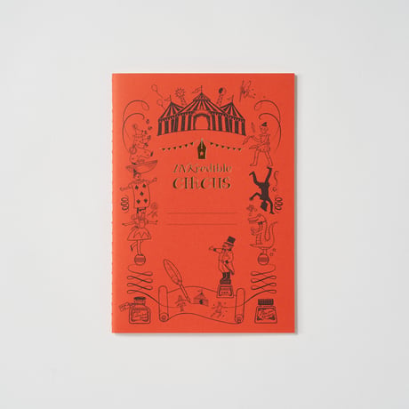 eslite Notebook INKredible CIRCUS（A5横罫ノート）｜LiFE【SUPERTRY限定】
