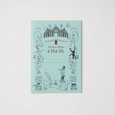 eslite Notebook INKredible CIRCUS（A5横罫ノート）｜LiFE【SUPERTRY限定】