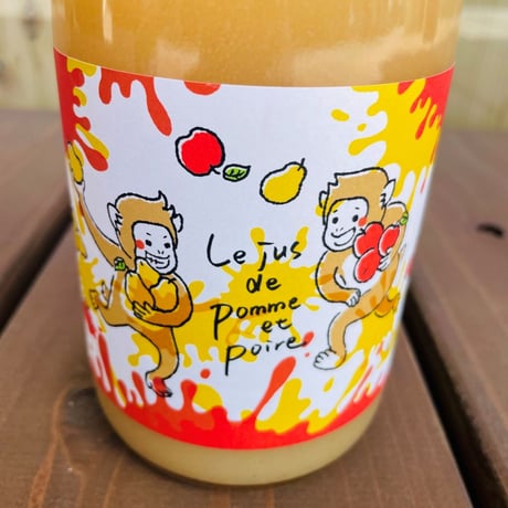 ラポムレ　ふじりんご&洋梨ルレクチェジュース2024　720ml