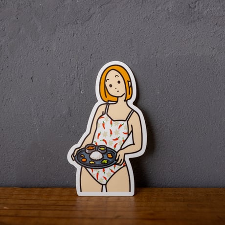BIJIN CURRY CALENDAR 2024 STICKER SET