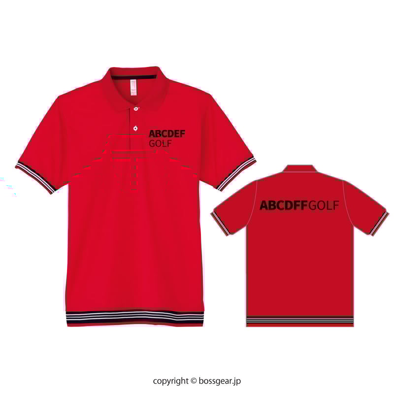 BOSS モダンフィット ゴルフポロシャツ 赤 BOSS モダンフィット ゴルフ