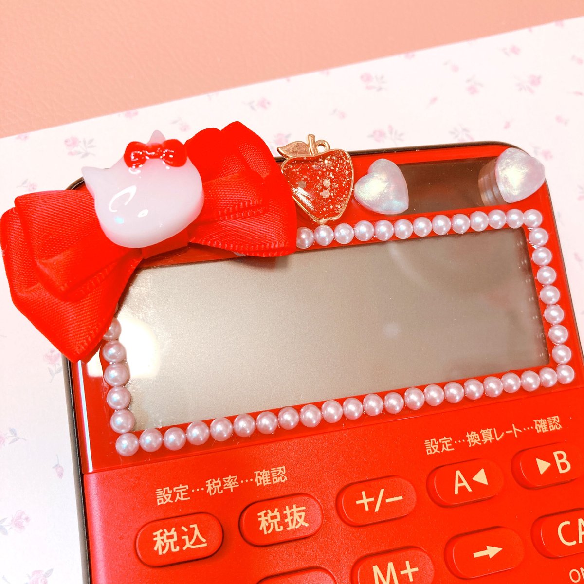 しょうさん専用出品?デコ電卓 | candy ribbon