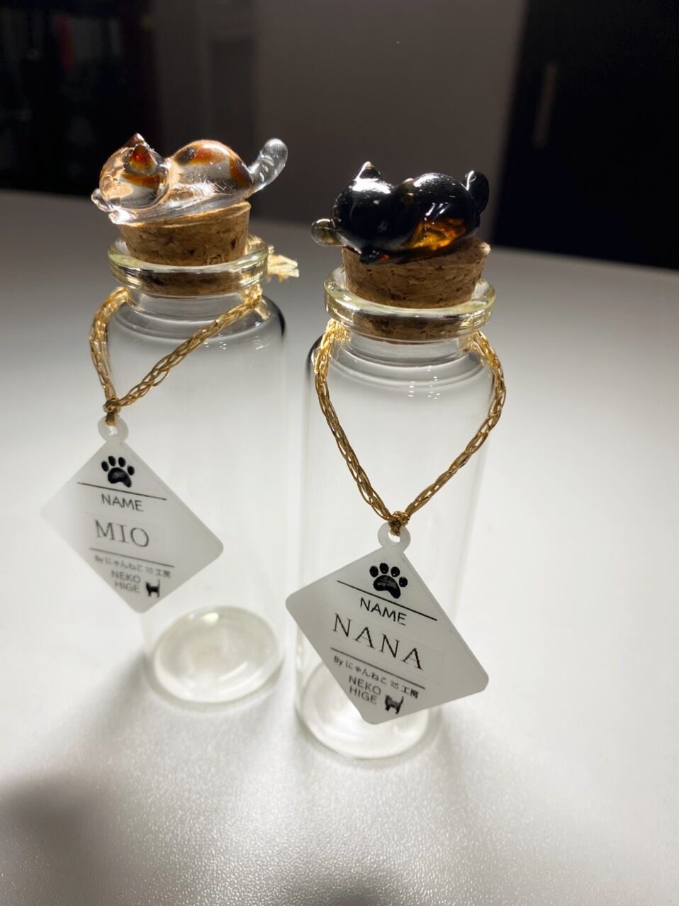 ハンドメイド　オーダー受付ページ　　♡瓶入りねこちゃん　パネル♡ fit=scale-down,w=1200