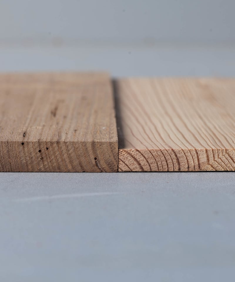製材古材｜ヘリンボーン｜MIX｜60×420×12mm｜〜62平米