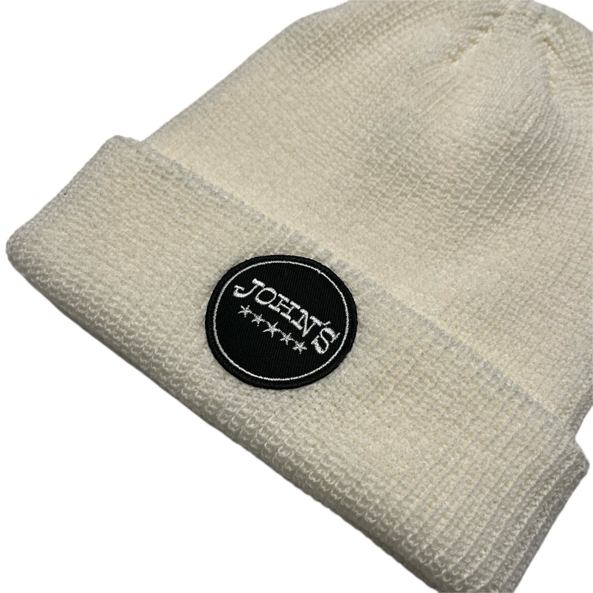 【JOHN’S】ロゴワッペン付き Knit Cap ~4colors~