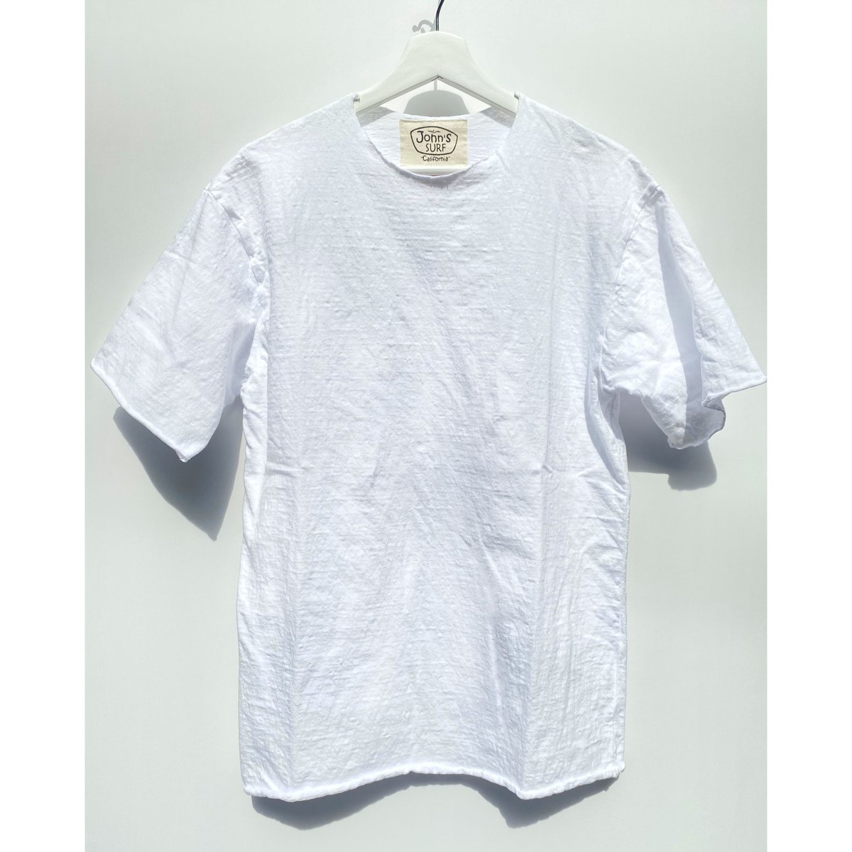 ［JOHN’S SURF］Half sleeve cut off T-shirt