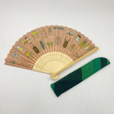 さをり扇子ケース  （扇子付き ）