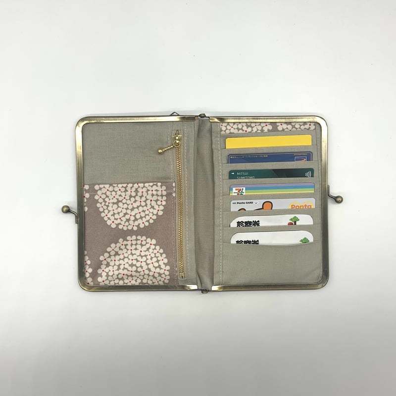 がま口のお薬手帳ケース（ラミネート加工） | りんごの木