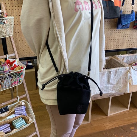 ポケットポシェット（巾着）3色