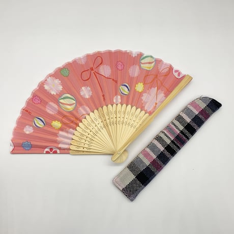 さをり扇子ケース  （扇子付き ）