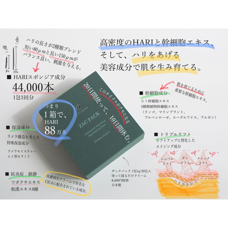 DOCskincare ドックスキンケア　ザックパック DOC SKINCARE-ドックスキンケア-】ザックパック | 業務用美容