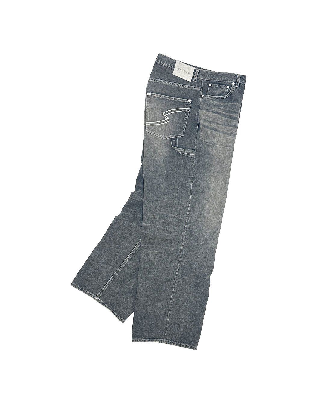 BUGGY DENIM PANTS / BLACK | SKINS ONLINE STORE BUGGY DENIM PANTS / BLACK | SKINS ONLINE STORE