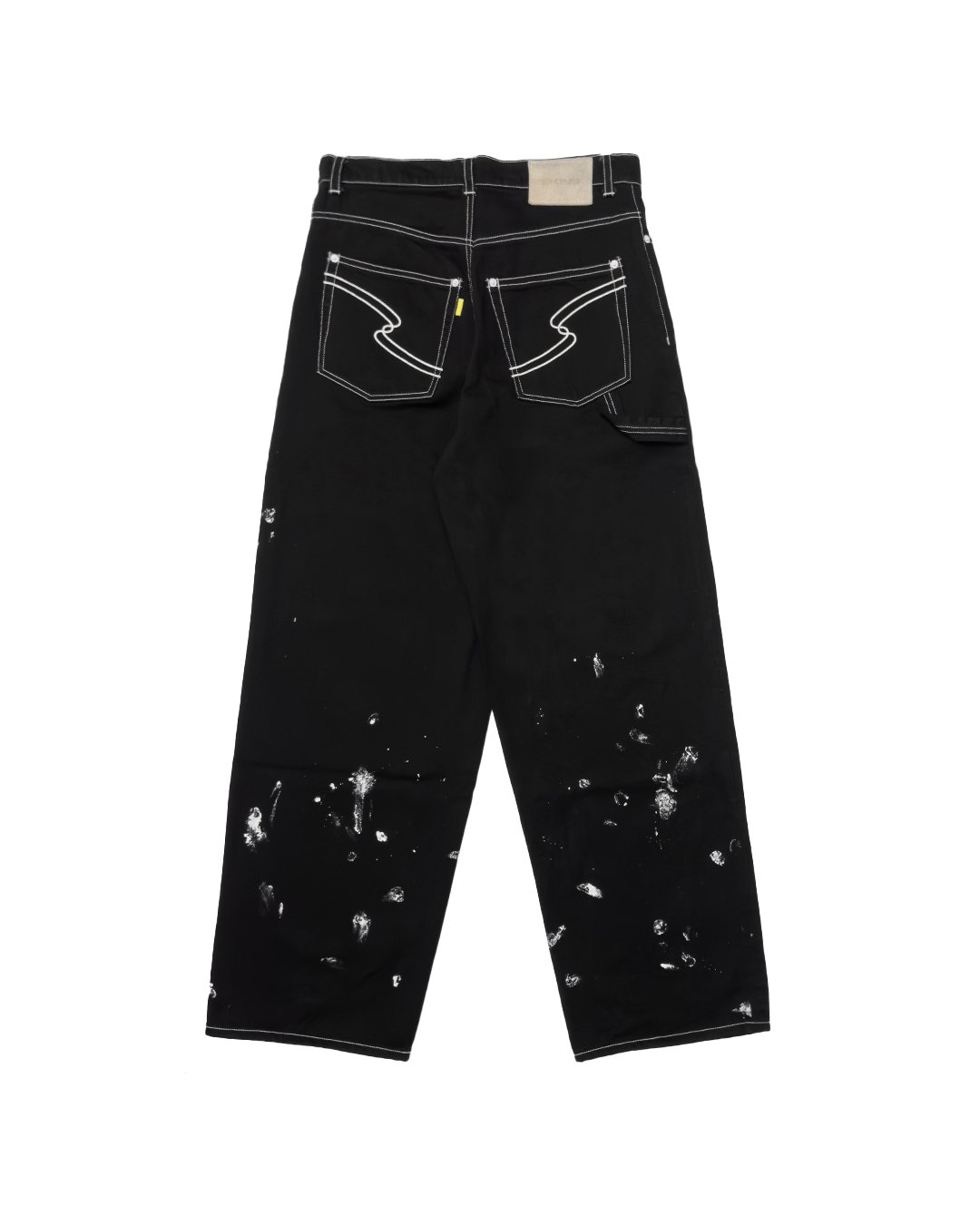 SPLASH BUGGY DENIM PANTS / BLACK | SKINS ONLINE