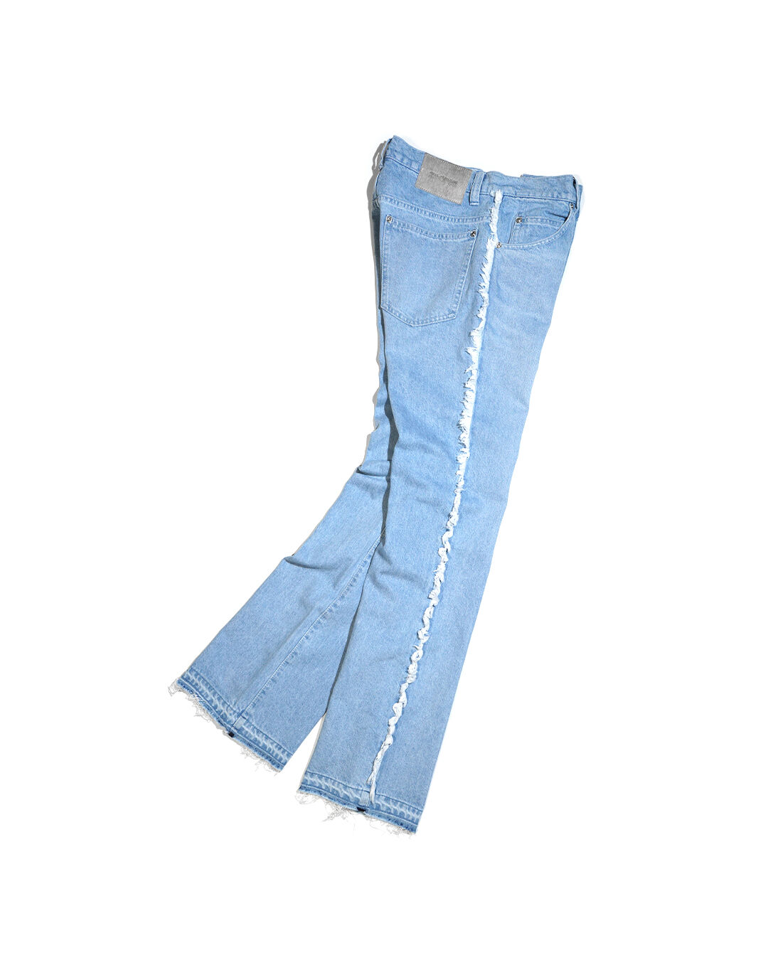 FRINGE DENIM PANTS / INDIGO | SKINS ONLINE STORE