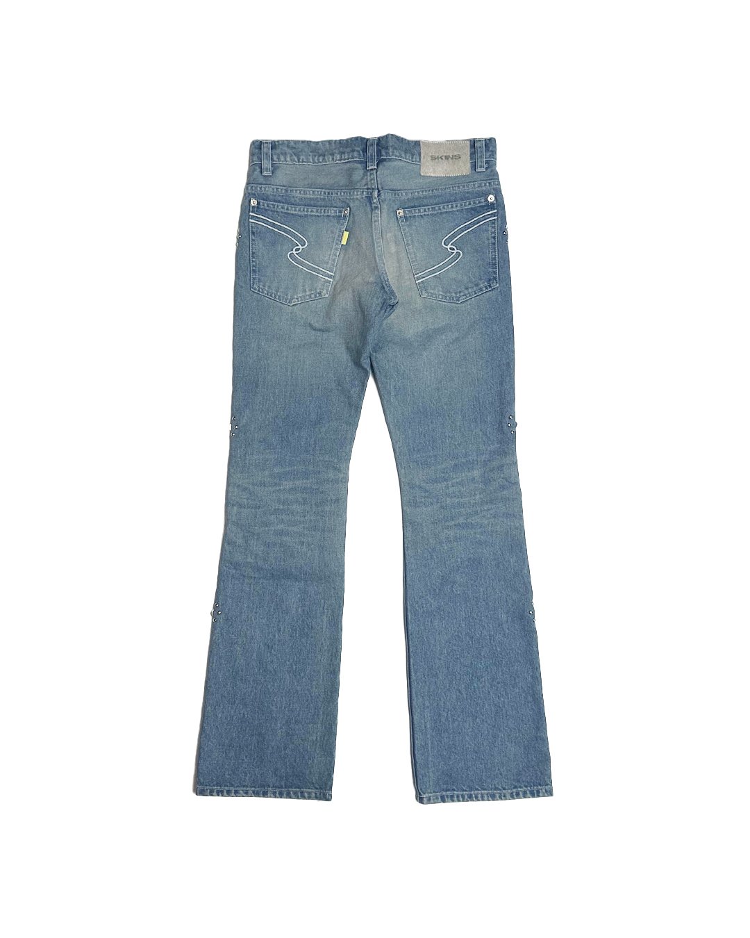 パンツ STUDS DETAIL STRAIGHT DENIM PANTS STUDS DETAIL STRAIGHT DENIM PANTS