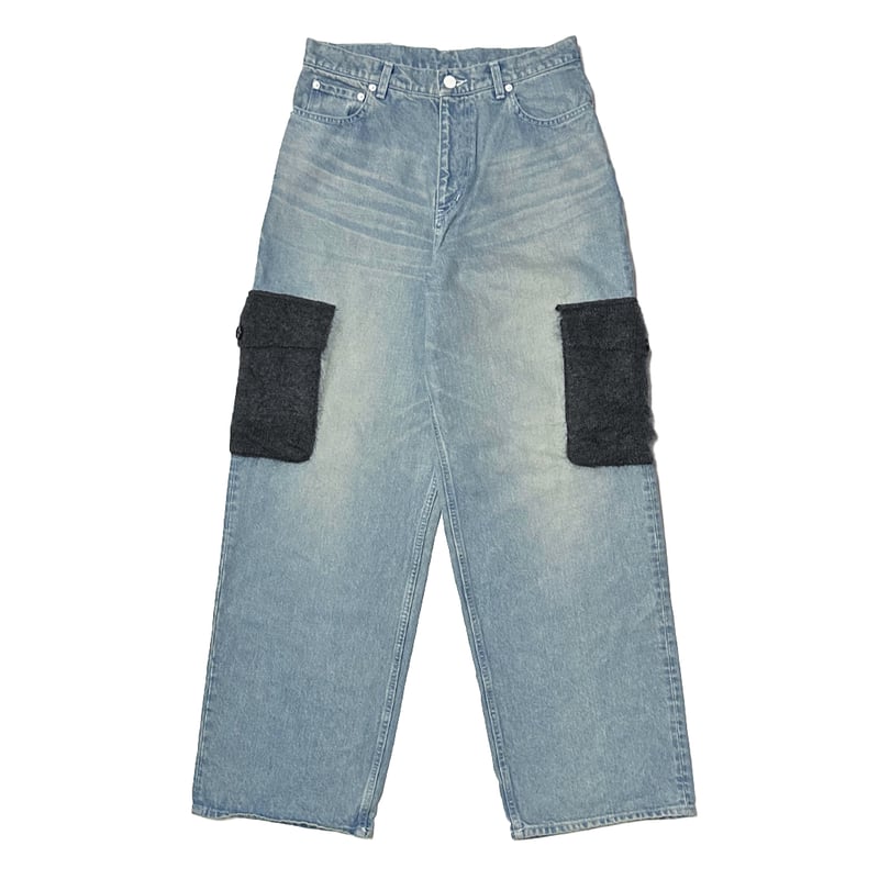 POCKET BUGGY DENIM PANTS / INDIGO | SKINS ONLIN