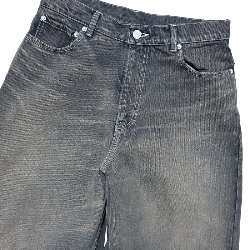 BUGGY DENIM PANTS / BLACK | SKINS ONLINE STORE BUGGY DENIM PANTS / BLACK | SKINS ONLINE STORE