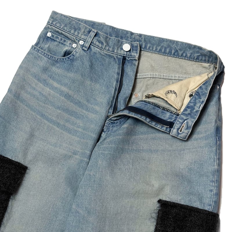 POCKET BUGGY DENIM PANTS / INDIGO | SKINS ONLIN