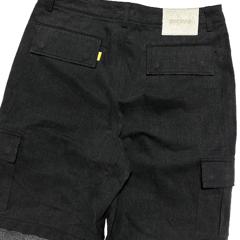 CARGO DOCKING PANTS / BLACK | SKINS ONLINE STORE