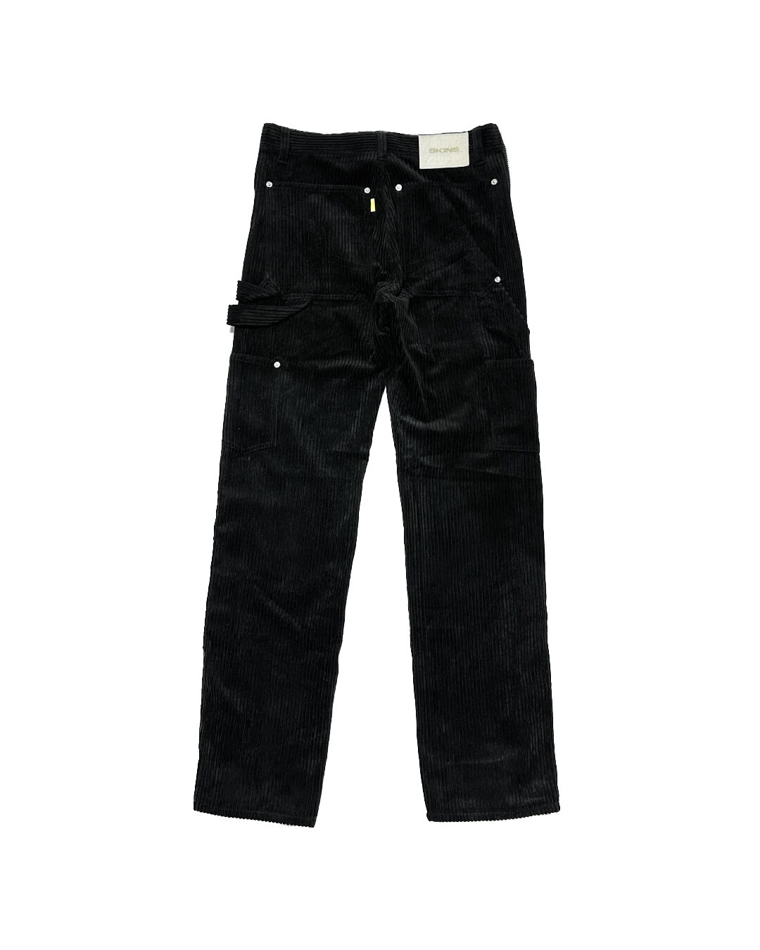 ZIPPER CORDUROY PANTS / BLACK | SKINS ONLINE STORE