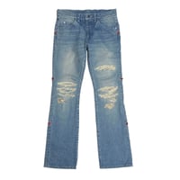 BUGGY DENIM PANTS / BLACK | SKINS ONLINE STORE