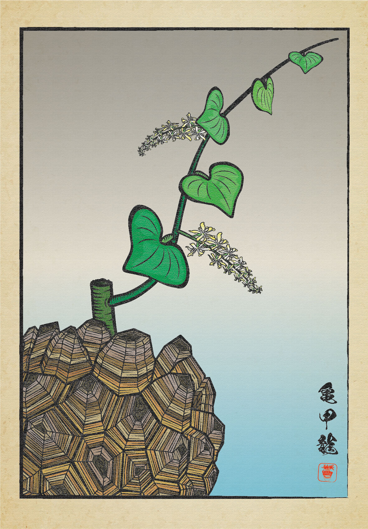 亀甲龍】浮世絵風 | ファーニーズ商店