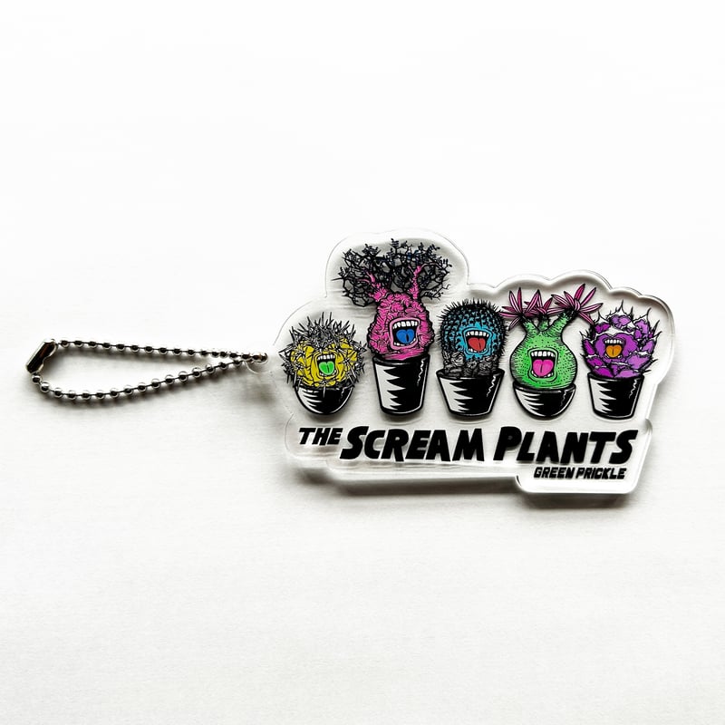 スクリームプランツ クリアアクリルキーホルダー | ファーニーズ商店