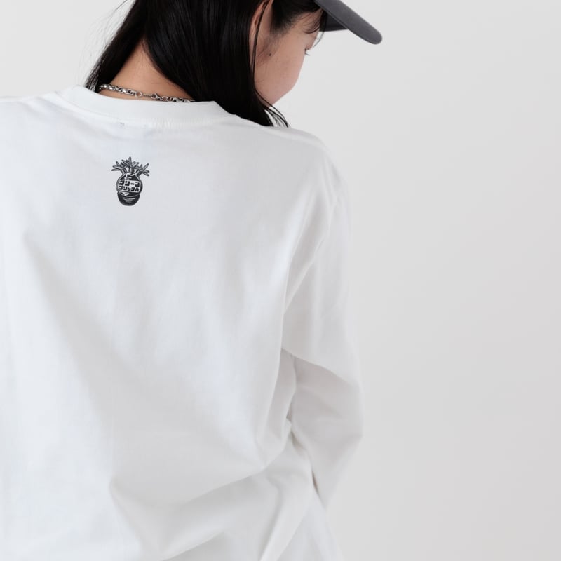 チタノタ 刺繍 長袖Tシャツ | ファーニーズ商店