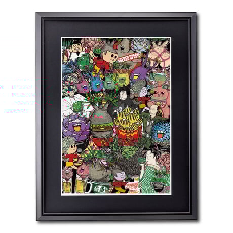 CATEGORY GREEN PRICKLE【フレーム付きイラスト】 | ファーニーズ商店