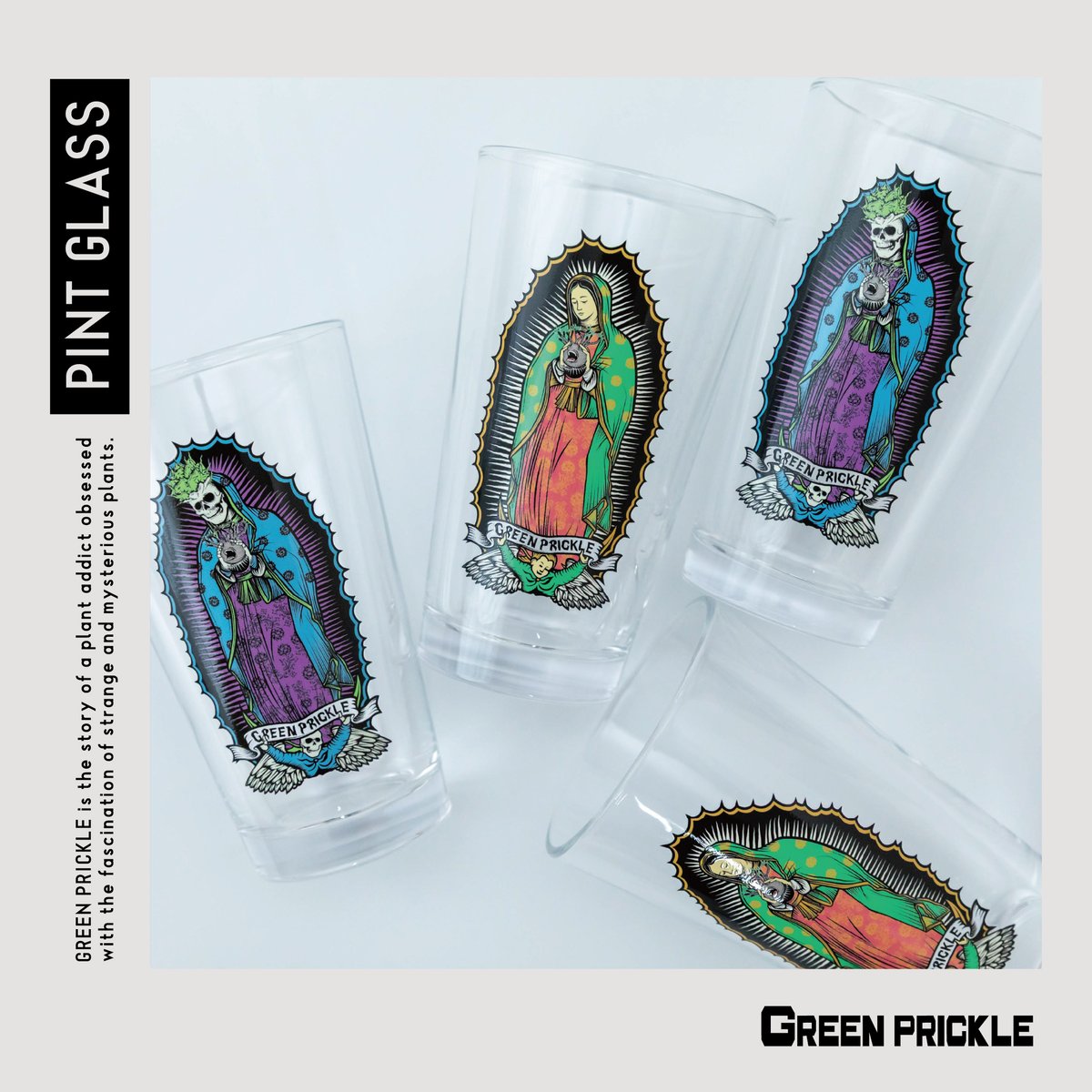 PRICKLE MARIA パイントグラス【2種】 | ファーニーズ商店