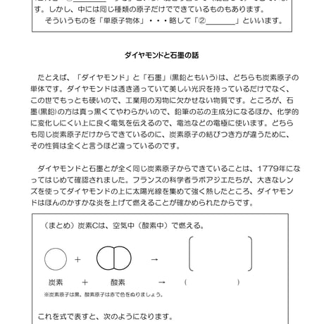 原子と物質