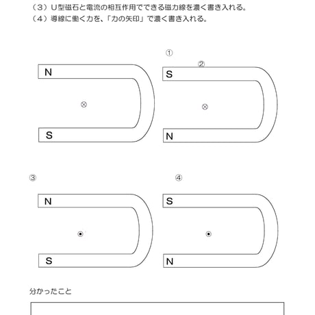 もしも磁力線が見えたなら