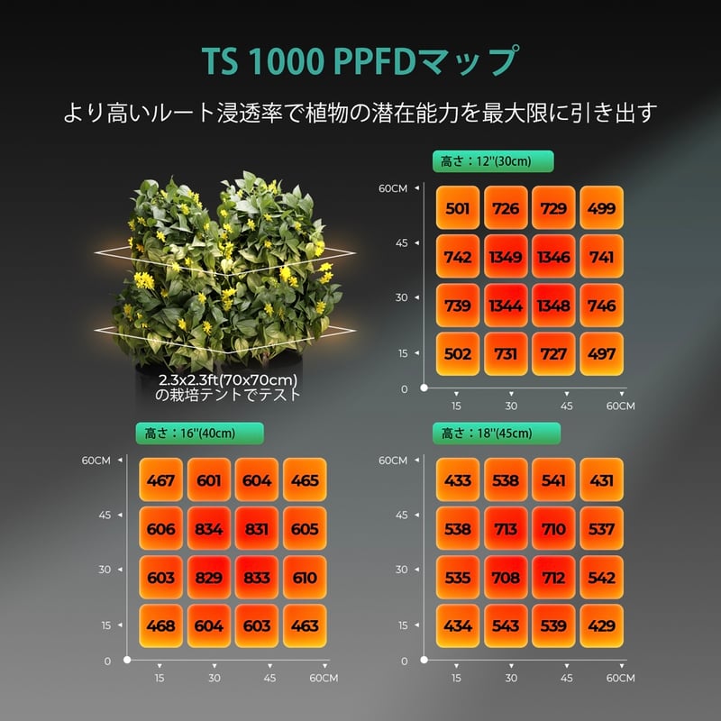 Mars Hydro TS-1000 セット 【正規代理店】 Mars Hydro TS-1000 セット 【正規代理店】 2個セット Mars Hydro 植物