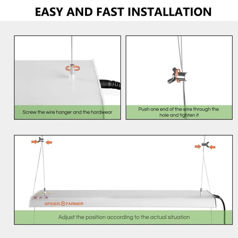spiderfarmer SF-600【正規代理店3年補償付き】 Spider Farmer SF-600 【多肉,育苗,ハーブ】 | 緑化企画-太陽-